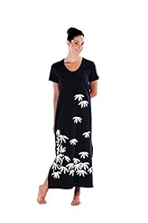 Petite Short Sleeves Spring Summer Fall Winter Scoop Neck Ankle Length Cotton/Knit Evening Dress 