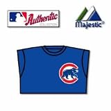 Majestic Chicago Cubs Crewneck Replica Jersey
