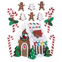 Jolee's Boutique Dimensional Stickers, Gingerbread House