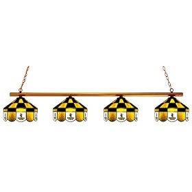 74 Executive Billiard Pool Table Lamp Light Georgia Tech Yellow Jackets - Free Shipping by Wave