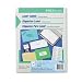 Avery 30600 Pres-a-ply laser address labels, 1 x 2 5/8 inch, white, 3000 per box