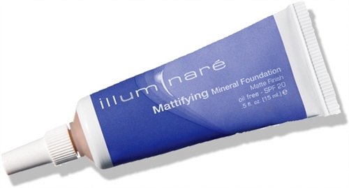 Illuminare Mattifying Mineral Foundation Makeup SPf 20 Matte Finish 15ml (Amalfi Alabaster)
