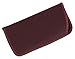Faux Leather Eyeglass Slip Case In Navy, Gray, Black, Burgundy, And Hunter Green