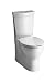 Kohler K-3654-96 Persuade Two-Piece Elongated Toilet with Dual Flush Technology, Less Seat, Biscuit
