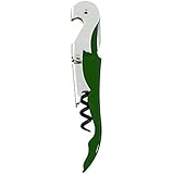 True Double Hinged Corkscrew, Green
