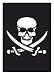 Tattoo Schablone Pirat 263 023
