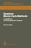 ISBN 9783642831560 product image for Quantum Monte Carlo Methods in Equilibrium and Nonequilibrium Systems: Proceedin | upcitemdb.com