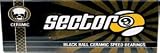 Sector 9 Black Ball Ceramic Race Bearings