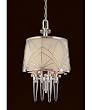 Metropolitan Storyboard N6920-77 Large Round (26"H x 16"W) 4 Light 240 watt Pendant in Chrome