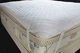 Twin Quilted Anchor Band Mattress Pad by Southern Textiles