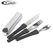 3 Pce Folding Cutlery Set