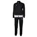 PUMA Kinder Trainingsanzug Kids Poly Suit, black-white, 176, 651190 03