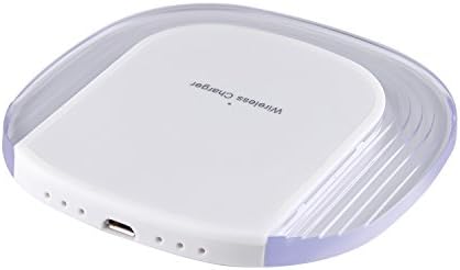 Wireless Charger, Ubsmart Qi Wireless Charging Pad for Galaxy S7,Galaxy S7 edge, Galaxy S6,Note 5 ,S6 Edge+,S6 Edge, Nexus 4/5/6 and All Qi-Enabled Devices (White)