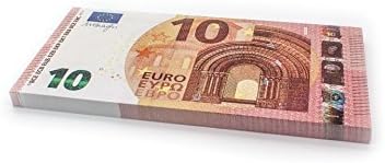 75 x â'¬10 EURO CashbricksÂ® play money notes - size: 125% by Cashbricks