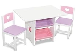 Heart Table and Chair Set
