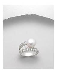 CZ Ring In 92.5 Sterling Silver