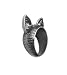 TdZ Feline Foxy Cat Ears Antique Ring (Silver) TdZ Feline Foxy Cat Ears Antique Ring (Silver)