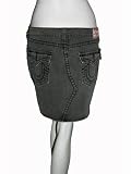 True Religion - TRUE RELIGION Sarah Big T Gray Jean Skirt