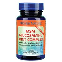 Higher Nature MSM Glucosamine Joint Complex - 240 Tabletten Preisvergleich