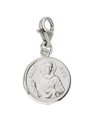 Rembrandt Charms St. Jude Charm with Lobster Clasp