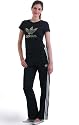 FIREBIRD Trainingshose in schwarz