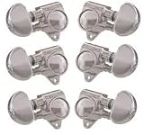 Grover Rotomatics 3+3 Machine Heads with 18:1 Gear Ratio, Nickel