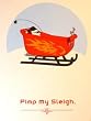 "Pimp My Sleigh" Holiday cards by Sletzer