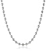 Men's Stainless Steel Bead Chain Necklace