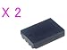 �y2�Z�b�g�zX-2.CAMEDIA?��-25��  LI-12B  �Ή��o�b�e���[