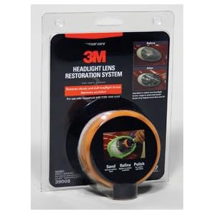 3m Auto Products 39008 Headlight Lens Restoration System