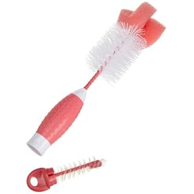 Munchkin Bottle and Nipple Brush,Colors Vary