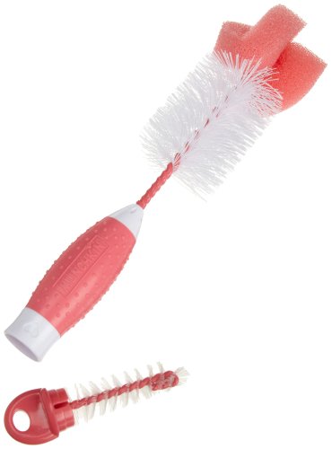 Munchkin Bottle and Nipple Brush,Colors Vary