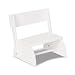KidKraft Large Flip Stool - White