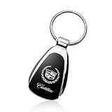 Cadillac Black Tear Drop Key Chain