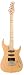 Godin Velocity Electric Guitar, Natural Flame - Maple Fingerboard