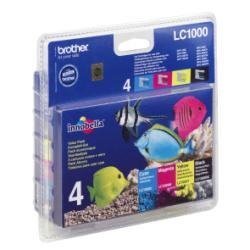 LC-1000 Multipack (Black, Cyan, Magenta, Yellow)