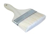 Large 4" Paint Brush - Wood Handle - Polyester Bristles