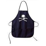 Pirate Apron - Olde Skull & Bones