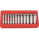 GreatNeck 18622 Metric Socket Set, 1/4-Inch Drive, 24-Piece [並行輸入品]
