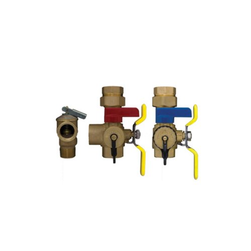 Webstone 44043PR 3/4-Inch IPS Isolator EXP E2 Tankless Water Heater Service Valve Kit with Clean Brass Construction