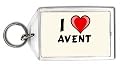 I Love Avent Keychain