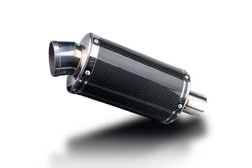 Delkevic US KIT0305 Yamaha YZF600R Thundercat 9" Oval Carbon Silencer On Sale