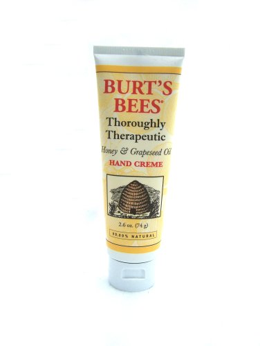 Burt's Bees Thoroughly Therapeutic Hand Creme, Honey And Grapeseed Oil , 2.6-Ounce Tubes... by Honey