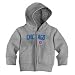 Chicago Cubs Infant Zip Hood by Soft as a Grape - Heather Grey 12 Months