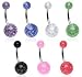 Body Accentz™ Belly Button Ring Assortment 14 Gauge 7/16" Qty 7 Ultra Sparkle Body Accentz™ Belly Button Ring Assortment 14 Gauge 7/16" Qty 7 Ultra Sparkle