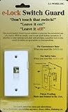 E-Lock Switch Guard White