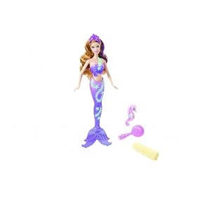 BARBIE Splash and Style Mermaid Doll with Dolphin by Mattel