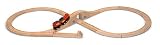  : Melissa & Doug Classic Wooden Figure Eight Train Set