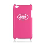 NFL New York Jets Varsity Jacket Hardshell Case for iPod Touch 4G, Pink, 4.4x2.4-Inch
