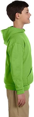 Jerzees Unisex-Child Schoolgear Hooded Sweatshirt 3-4 Years Green